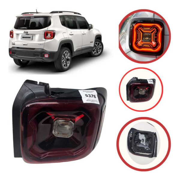 *lanterna Direita Jeep Renegade Led 2019 A 2021 Original