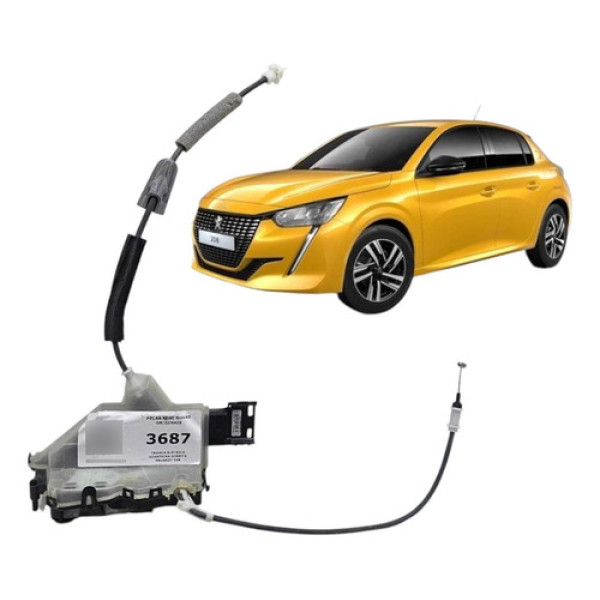 *tranca Elétrica Dianteira Direita Peugeot 208 2021 A 2024