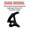 *folha Lateral Traseira Esquerda Citroen C3 2013/2020