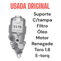*suporte C/tampa Filtro Óleo Motor Renegade Toro 1.8 E-torq