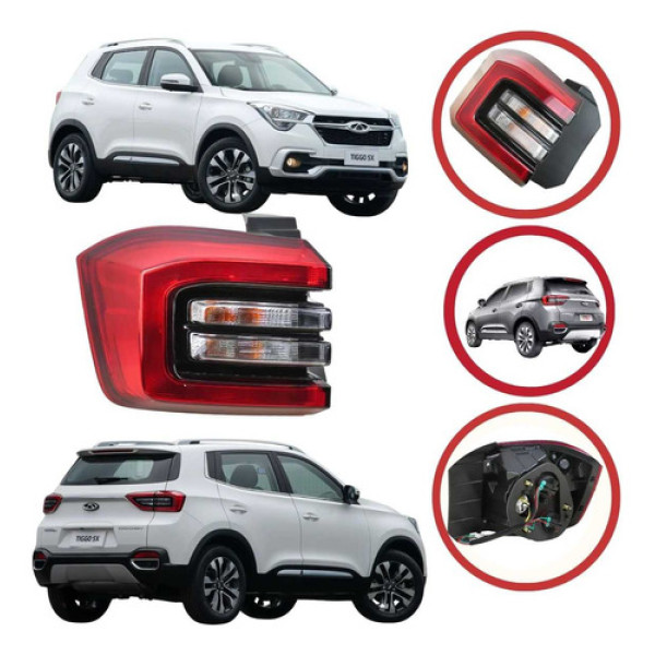 *lanterna Esquerda  Chery Tiggo 5x Ano 2019 A 2024 Original