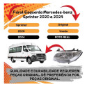 Farol Esquerdo Mercedez Sprinter 2020 A 2024 Original 