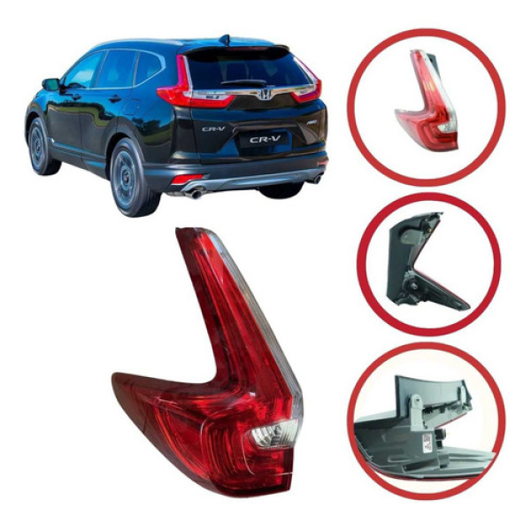 *lanterna Esquerdo Honda Crv 2019 A 2021