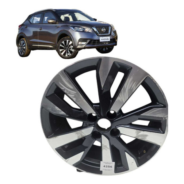 Roda Aro 17 Nissan New Versa 2019 A 2024  Com Detalhe Usada 