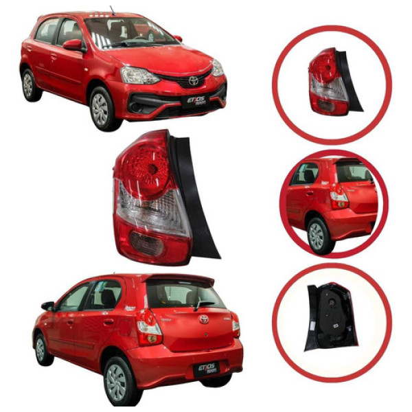 *lanterna Esquerda Toyota Etios Ano 2014 A 2020 Original 