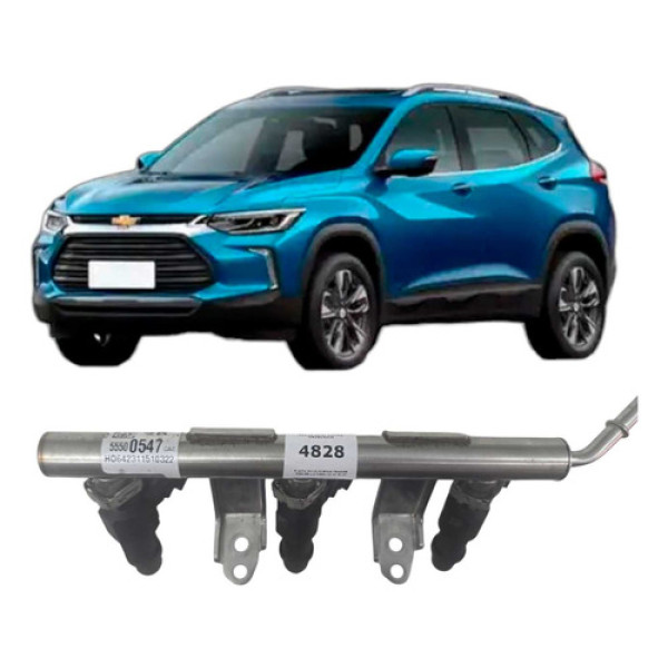*flauta Bicos Injetor Tracker Premier 1.2 Turbo 21 22 23 24 