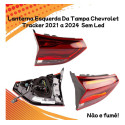 *lanterna Esquerda Da Tampa Tracker 21/24 Fumê Sem Led