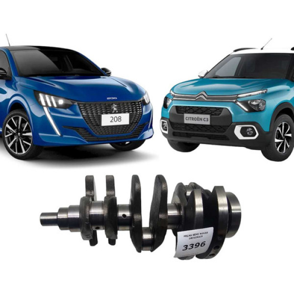 Virabrequim C3 1.0 3c 2023 A 2024 Peugeot208 1.0 2022 A 2024