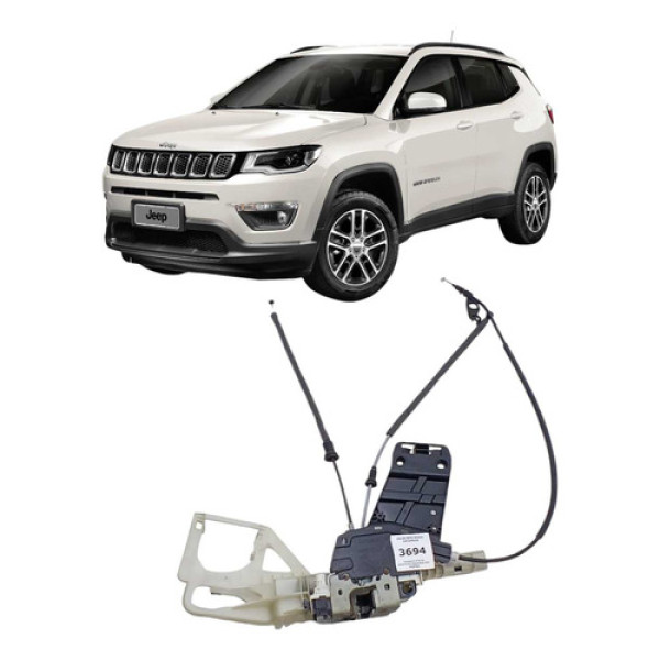 *tranca Elétrica Dianteira Esquerda Jeep Compass 17/22
