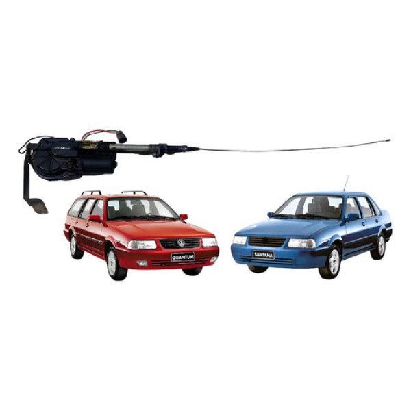 Antena Elétrica Vw Santana Quantum 1999 2001 2006 Original Preto