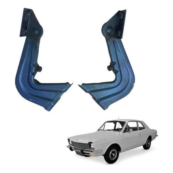 Par Dobradiça Capo Dianteiro Ford Corcel Belina 1 73 A 77