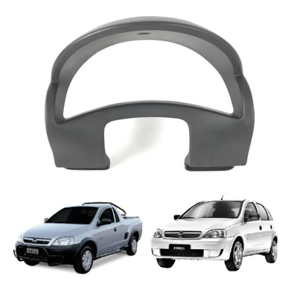 Moldura Acabamento Painel Corsa Montana Joy Maxx 2003 A 2012 Preto