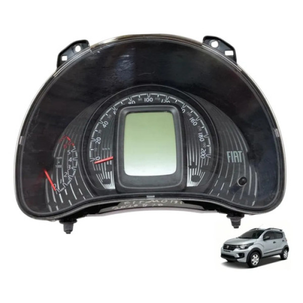 Painel De Instrumentos Velocímetro Fiat Mobi 2016 A 2025 Preto