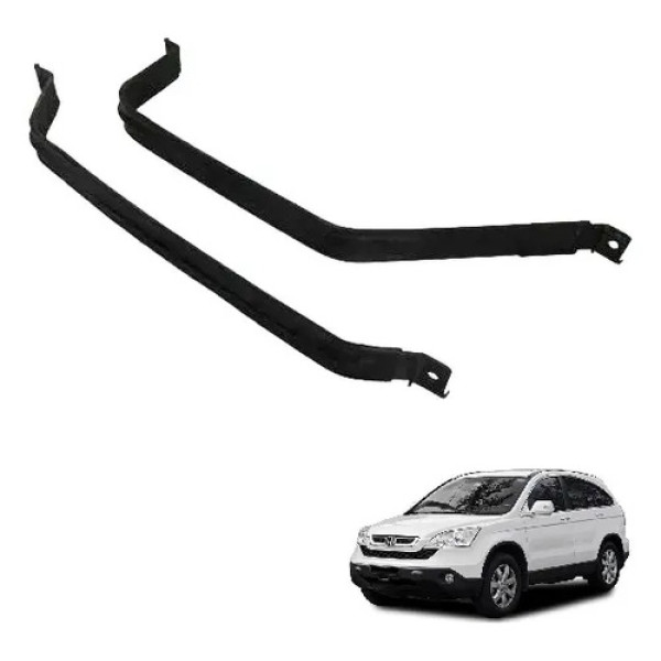 Par Cinta Suporte Tanque Combustível Honda Crv 2007 2011