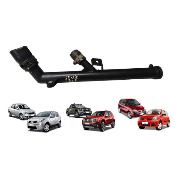 Tubo Refrigeração Cano Água Clio Scenic Sandero 1.6 16v