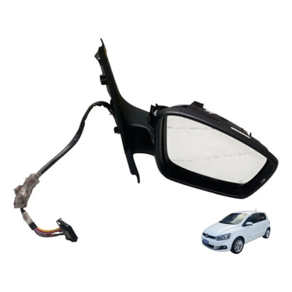 Retrovisor Elétrico Vw Fox Lado Esquerdo 2011 A 2021
