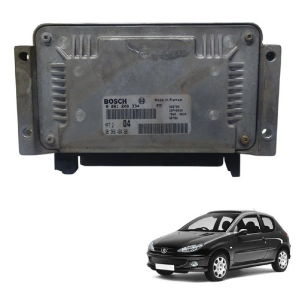 Modulo Injeção Ecu Peugeot 206 Partner 1.6 8v Gasolina Bosch