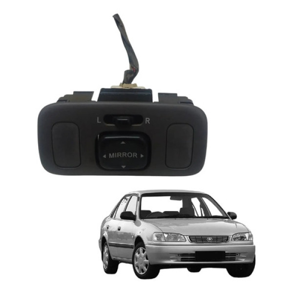 Comando Botão Espelho Elétrico Corolla 98 99 2000 2001 2002