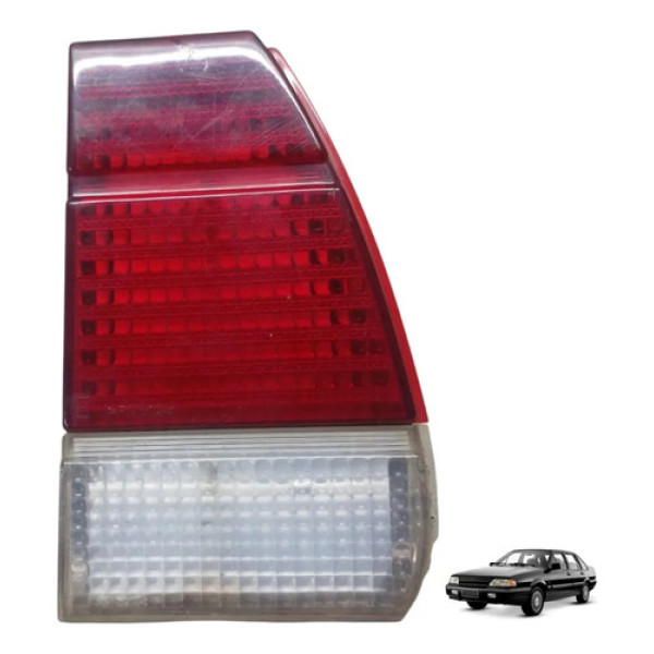 Lanterna Tampa Esquerda Ford Versailles 1991 A 1997 Esquerdo/motorista Vermelho