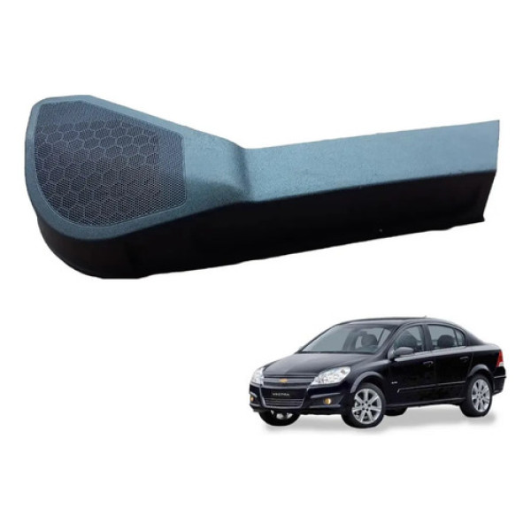 Moldura Lateral Porta Direita Gm Vectra 2006 2011 Original Cinza-escuro