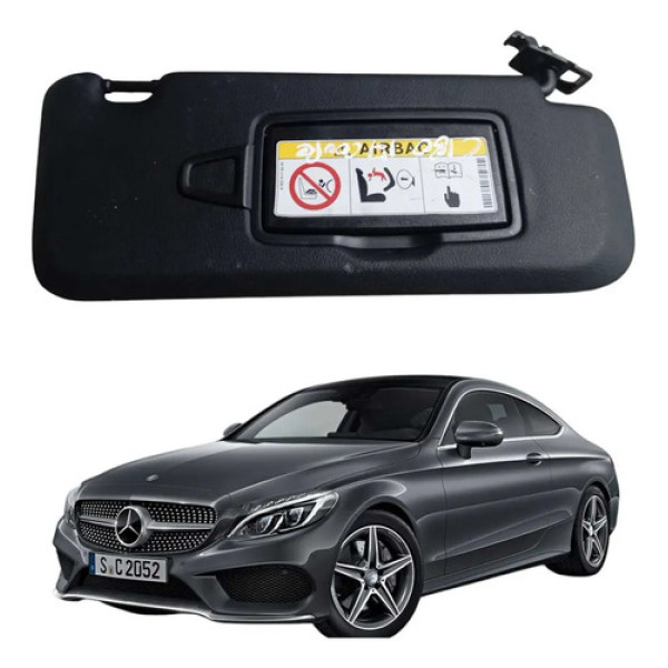Quebra Para Sol Direito Mercedes Benz C180 Coupê 2014 2018