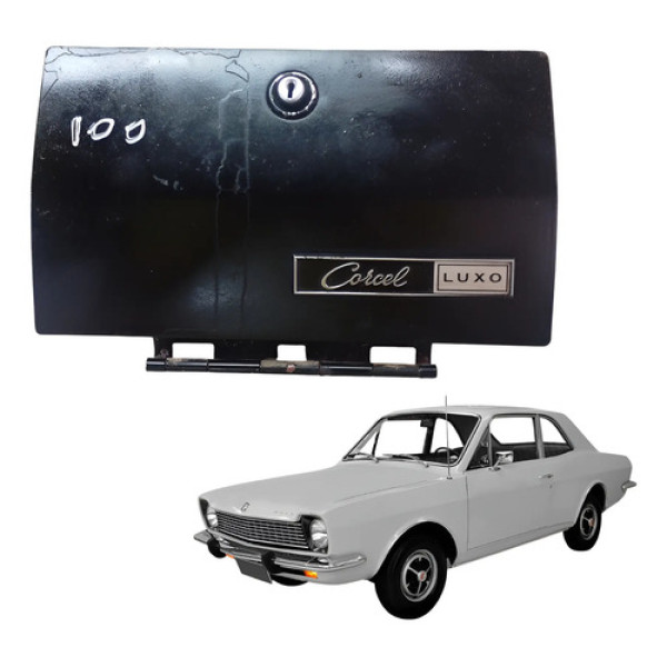 Tampa Porta Luva Ford Corcel Belina 1 Luxo 1970 1975