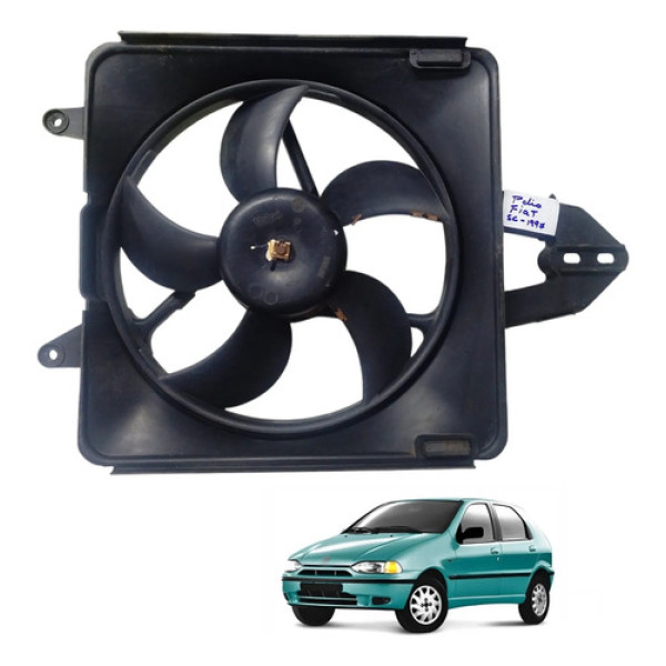 Motor E Ventoinha Radiador Palio 1.0 1.5 8v 96 97 98 99 S/ar 127/220v