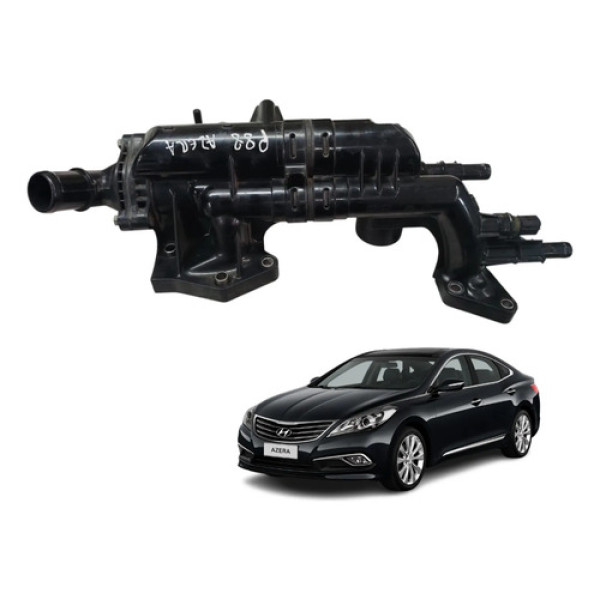 Carcaça Válvula Termostática Hyundai Azera 3.0 V6 2012 2015