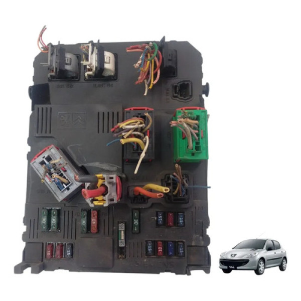 Módulo Bsi Caixa De Fusíveis Peugeot 206 207 2006 2007 2008
