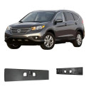 Suporte Moldura Placa Frontal Honda Crv 2012 A 2015 Plástico Resistente