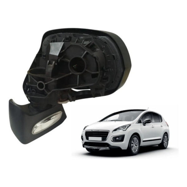 Retrovisor Peugeot 3008 2011 2012 2013 2014 2015 Esquerdo