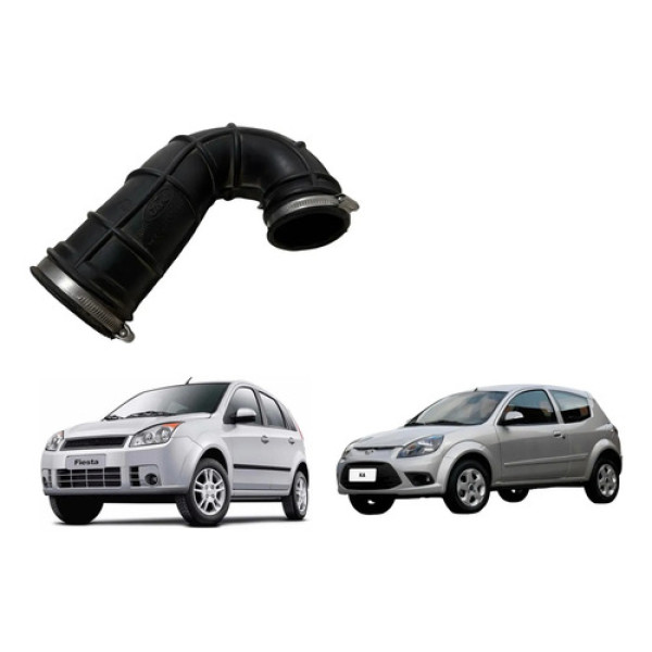Mangueira Filtro Ar Ford Fiesta Ka Zetec Rocam 2007 2014