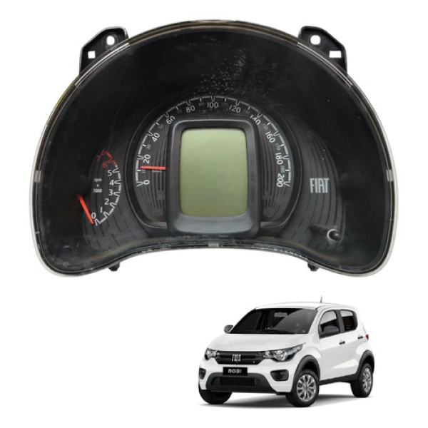 Painel Instrumentos Velocímetro Fiat Mobi 2016 2025 52083431 Preto