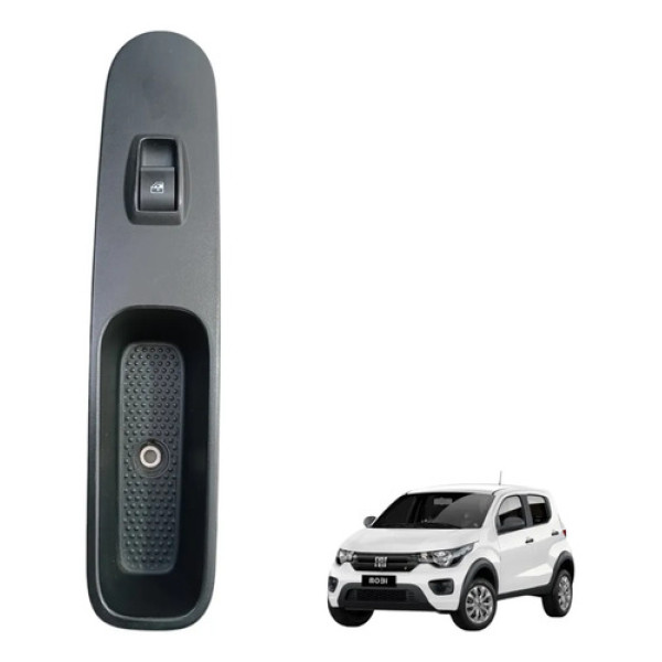 Botao Vidro Elétrico Dianteiro Direito Moldura Fiat Mobi