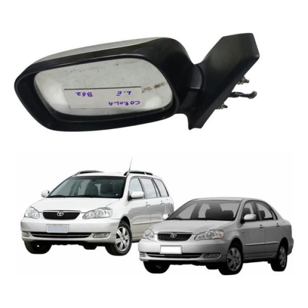 Retrovisor Corolla 2003 2004 05 2006 2007 Esquerdo Original
