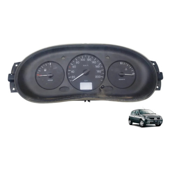 Painel Instrumentos Clio 2004 A 2009 09043080094 Preto