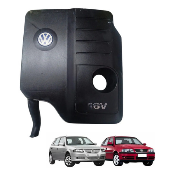 Tampa Filtro Ar Cobertura Motor Vw Gol G3 G4 Power 1.0 16v