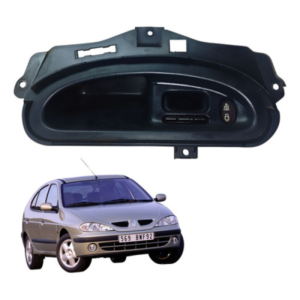 Relógio Digital Porta Objeto Painel Renault Megane 2000 2006
