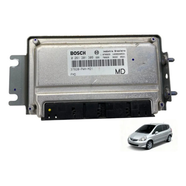 Modulo Injeção Honda Fit 1.4 Flex 0261201309 2007 2008