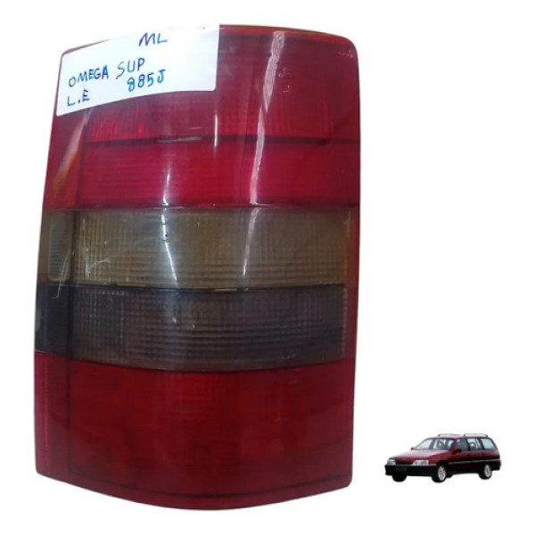 Lanterna Omega Suprema 1992 1993 1994 A 1998  Lado Esquerda Esquerdo/motorista Vermelho