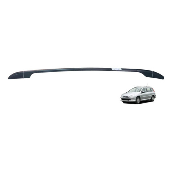 Rack De Teto Peugeot 206 207 Sw Lado Direito Preto