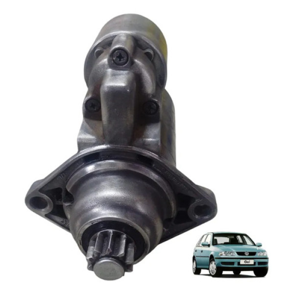 Motor Partida Gol Saveiro Golf 1.0 1.6 Power 10 Dente 2002