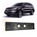 Suporte Moldura Placa Frontal Honda Crv 2012 A 2015 Plástico Resistente