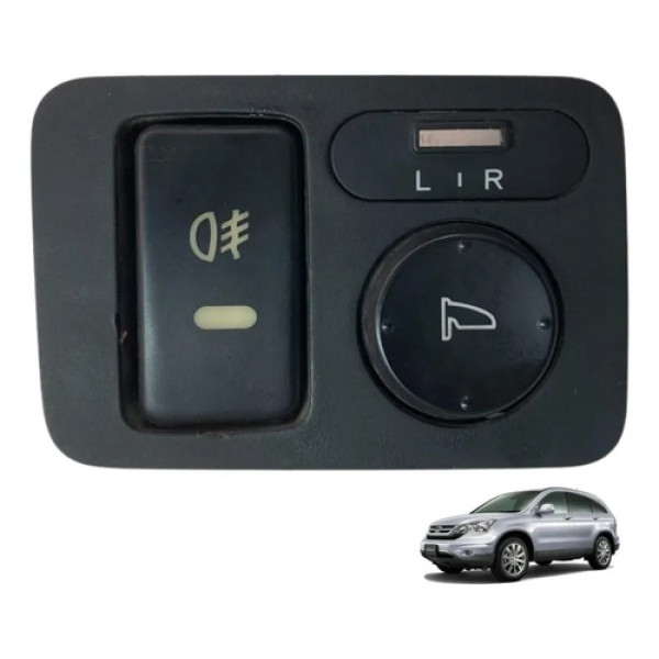 Moldura Botao Retrovisor Eletrico Honda Crv 2007 08 09 2011
