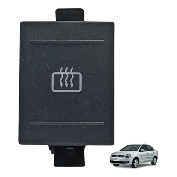 Botao Desembaçador Vw Polo 2003 Á 2014 6q0959621 Original