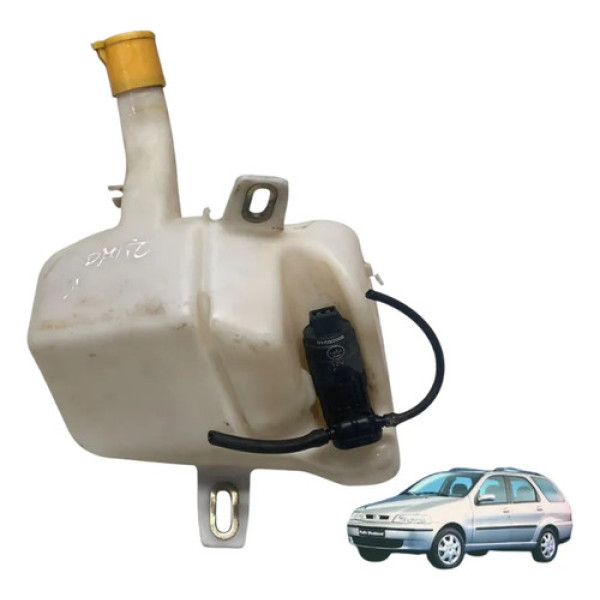 Reservatório Água Limpador Parabrisa Fiat Palio 2001 A 2005 Branco