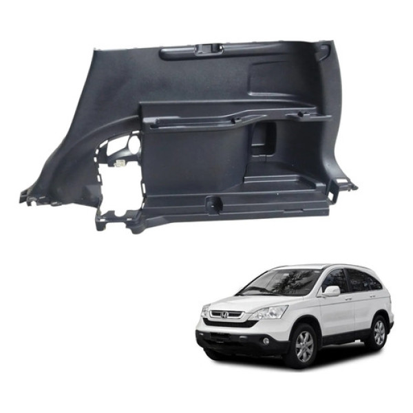 Acabamento Suporte Moldura Bagagito Honda Crv Direito Preto