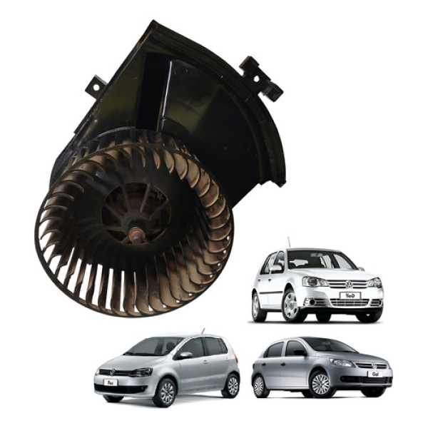 Motor Ventilador Forçado Interno Gol G5 G6 Golf Fox Valeo 12