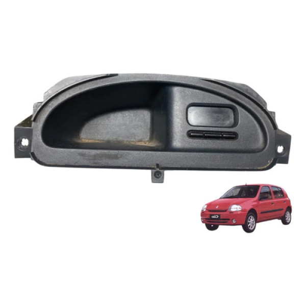 Moldura Do Painel Relógio Renault Clio 2003/2013 7700849251 Preto