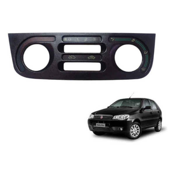 Moldura Comando Ar Quente Frio Fiat Palio Siena 1996 2000